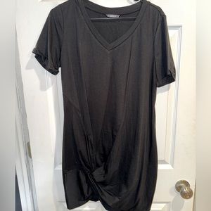 SHEIN black mini tshirt dress size XL